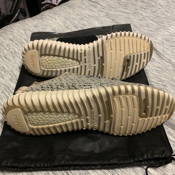 WORN MENS 11.5 V1 350 Boost - Turtle Dove - Picture 4 of 8